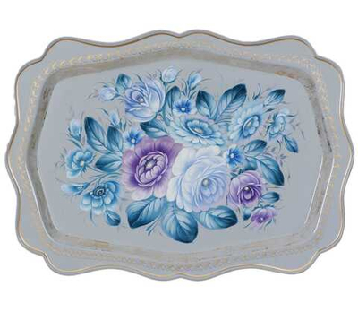 Zhostovo metal tray A22D07042577