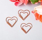 Набор фигурных скрепок "С любовью!", 3 шт