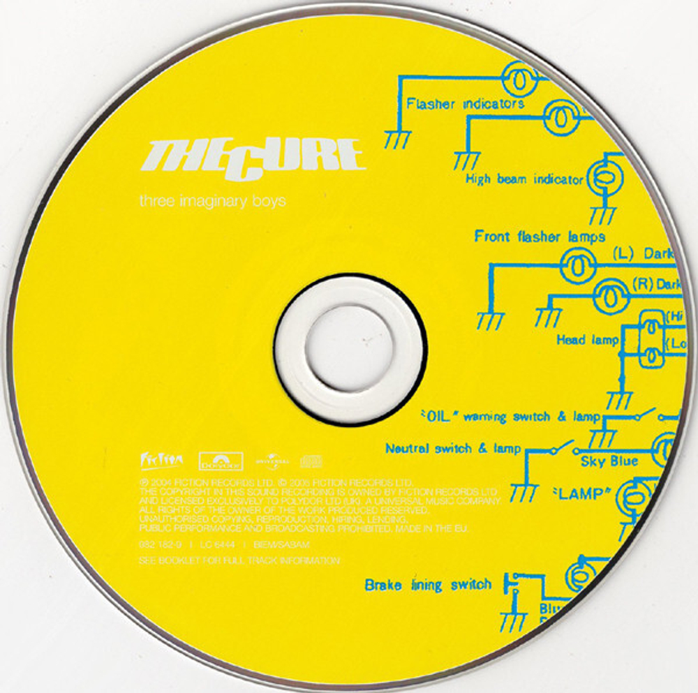 CD The Cure - Three Imaginary Boys (Европа 2005г.)