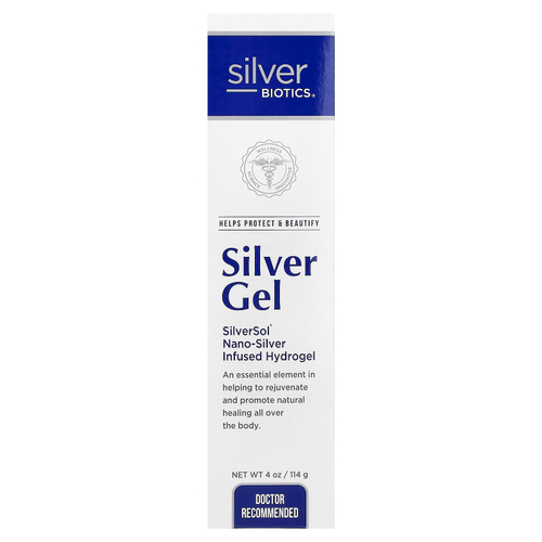 American Biotech Labs, Silver Biotics®, гель с серебром, 114 г (4 унции)