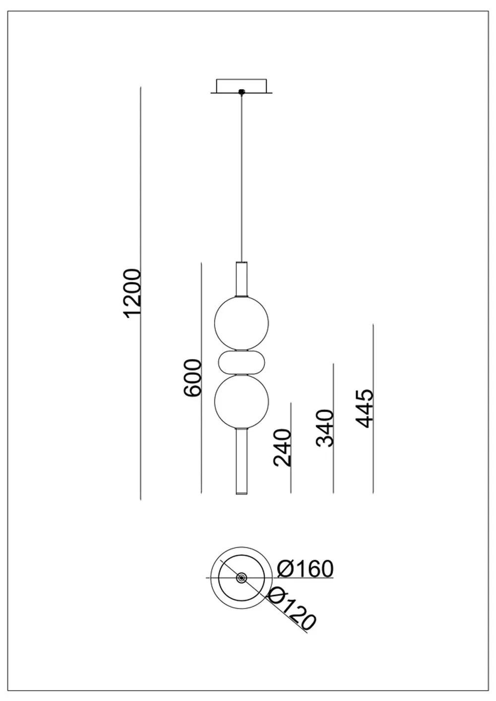 Подвесной светильник Arte lamp VASSOIO