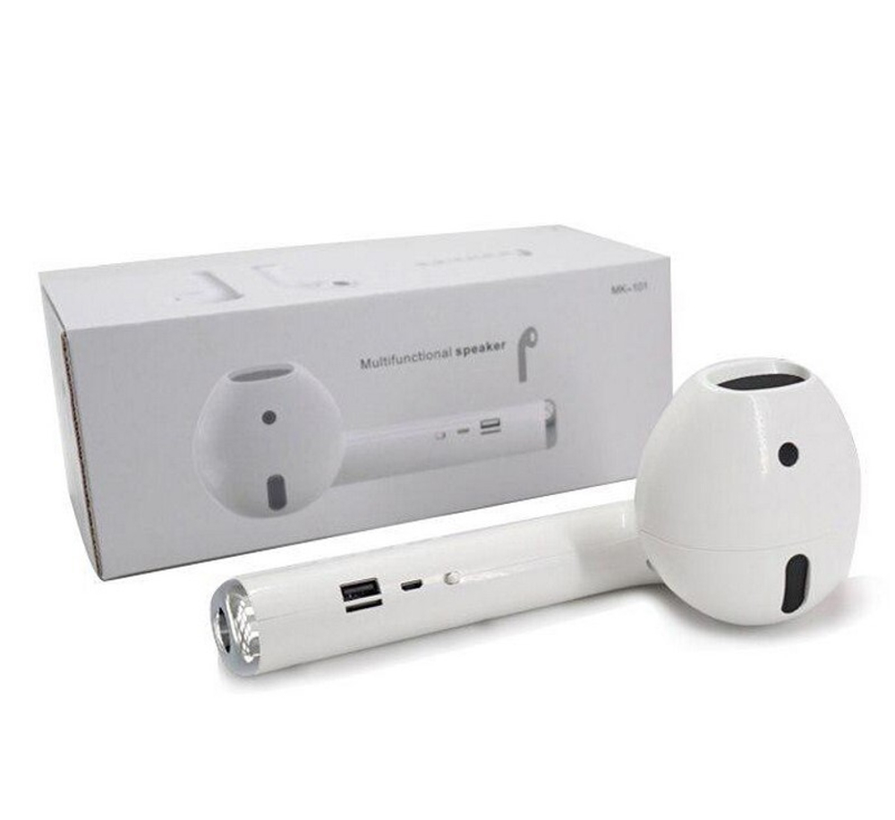 Колонка - Bluetooth MK-101 (белый)
