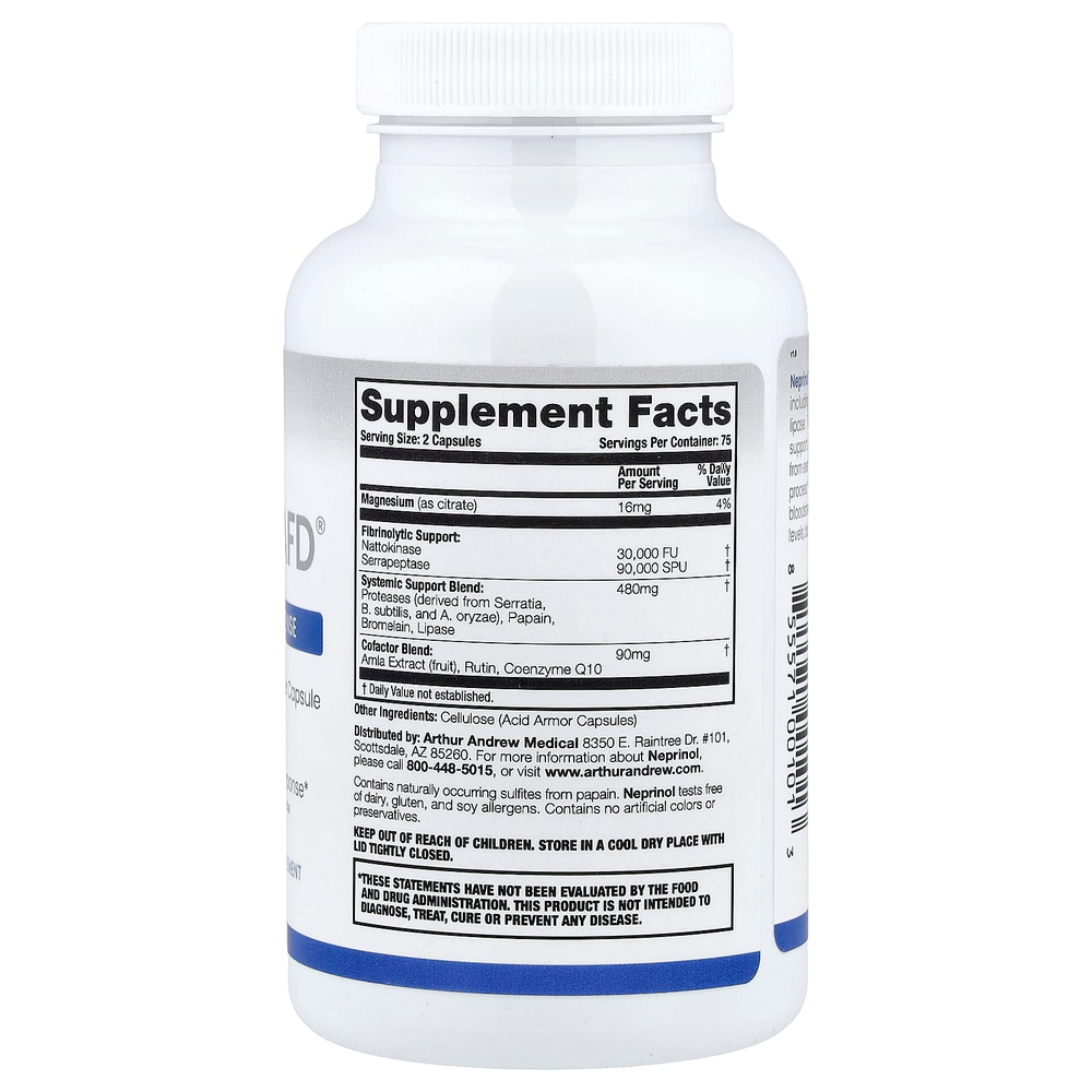 Arthur Andrew Medical, Neprinol AFD®, 150 капсул