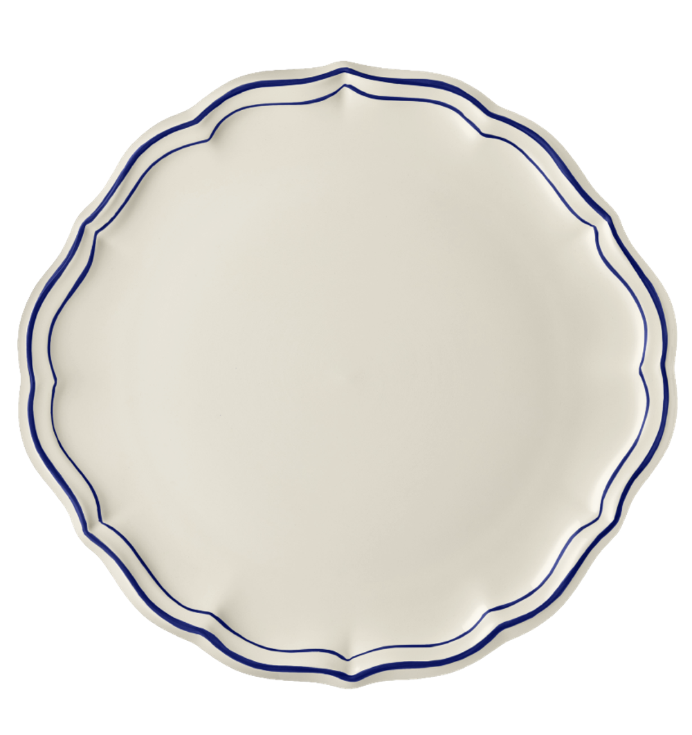 Блюдо для торта Gien Filet Cobalt (31.7 см)