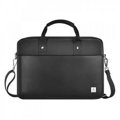 Сумка для ноутбука с плечевым ремнем Wiwu Hali Laptop Bag 14" Black (HB14LBLK)