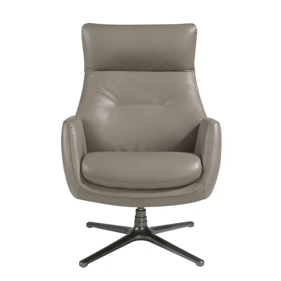 Кресло-реклайнер Angel Cerda 5092, серая кожа