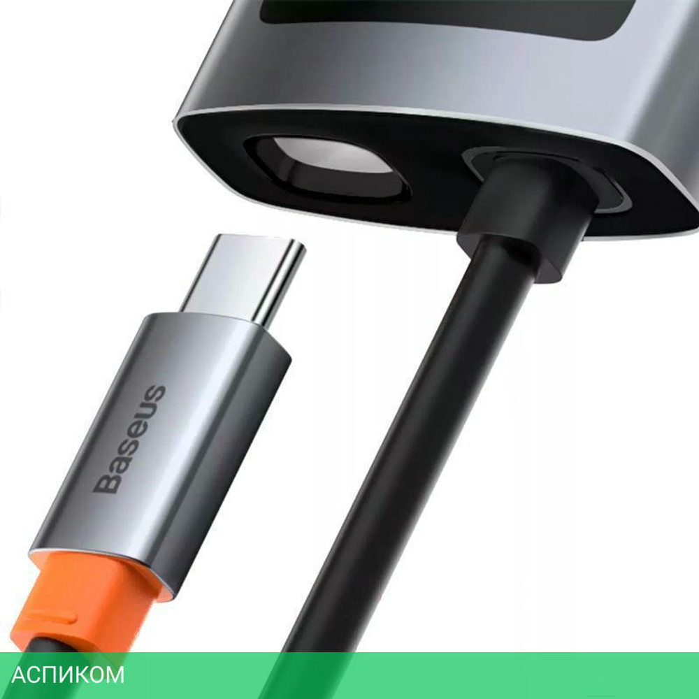 USB-хаб Baseus Metal Gleam Gray (CAHUB-CY0G)