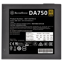 Блок питания 750W Silverstone SST-DA750-G 80 PLUS Gold RTL