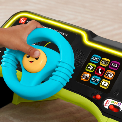 Fisher-Price - Маленький водитель Образовательный игровой центр EN Учись и смейся! HYR90 / артикул   HYR90  / GTIN 194735254682