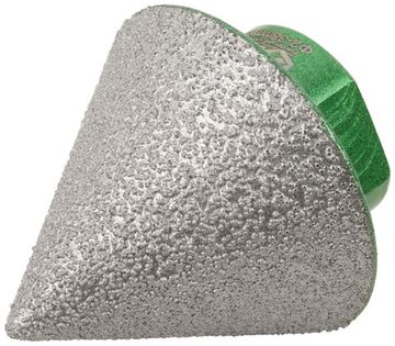 Фреза алмазная конусная для УШМ Профи, хвостовик М14, 2-38 мм