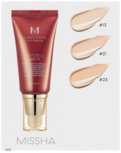 Корейский BB-крем MISSHA M  Perfect Cover BB Cream, SPF 42, 50мл (#23)
