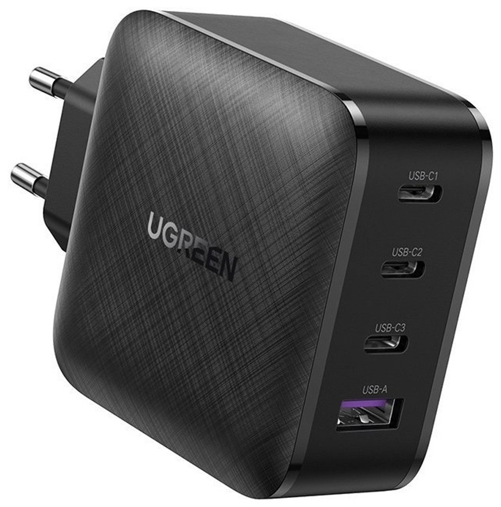 Зарядное устройство Ugreen CD224 70774 USB Type-C, USB черный
