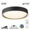 CL751251G BOSS Черный+Золото LED Св-к с пультом