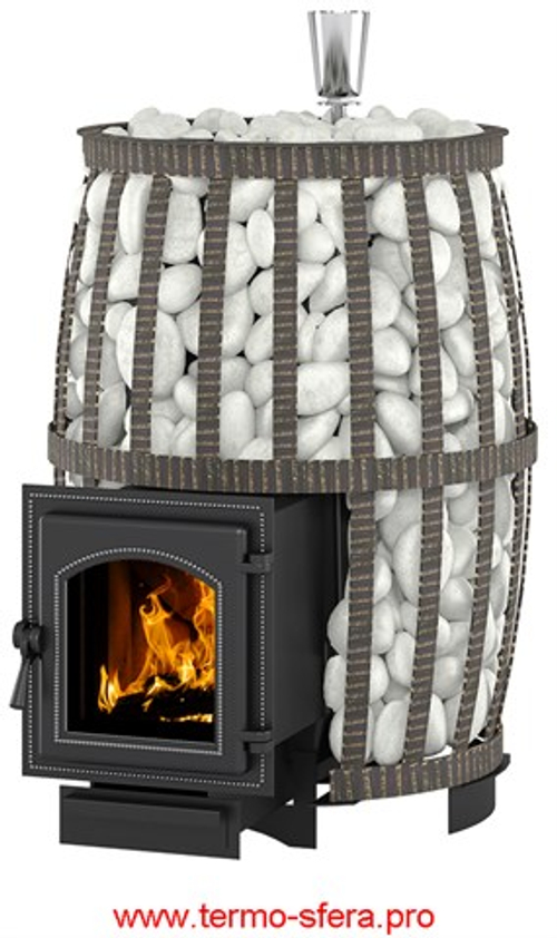 Печь ВЕЗУВИЙ Легенда Русский пар Ковка 18 (270)