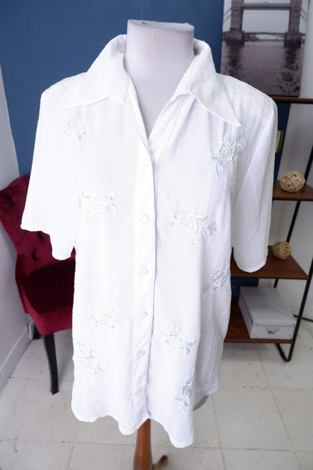 Блузка базовая 52 размер