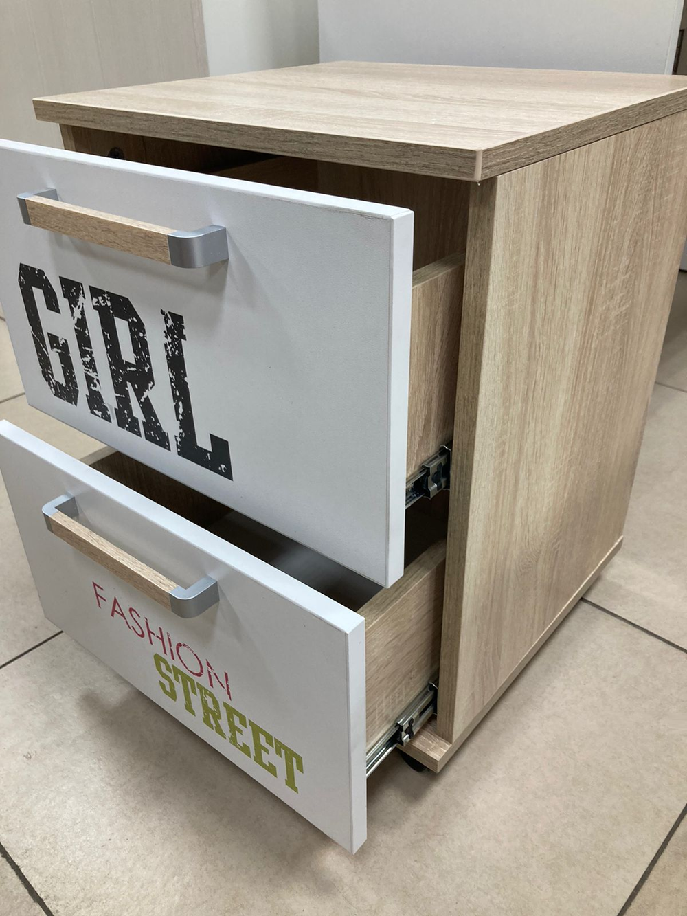 Тумба Сенди ТБ-07 сонома/девочка