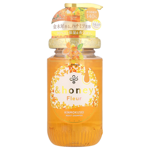 &honey, Увлажняющий шампунь Fleur, мед с османтусом, 440 мл (14,9 жидк. Унции)