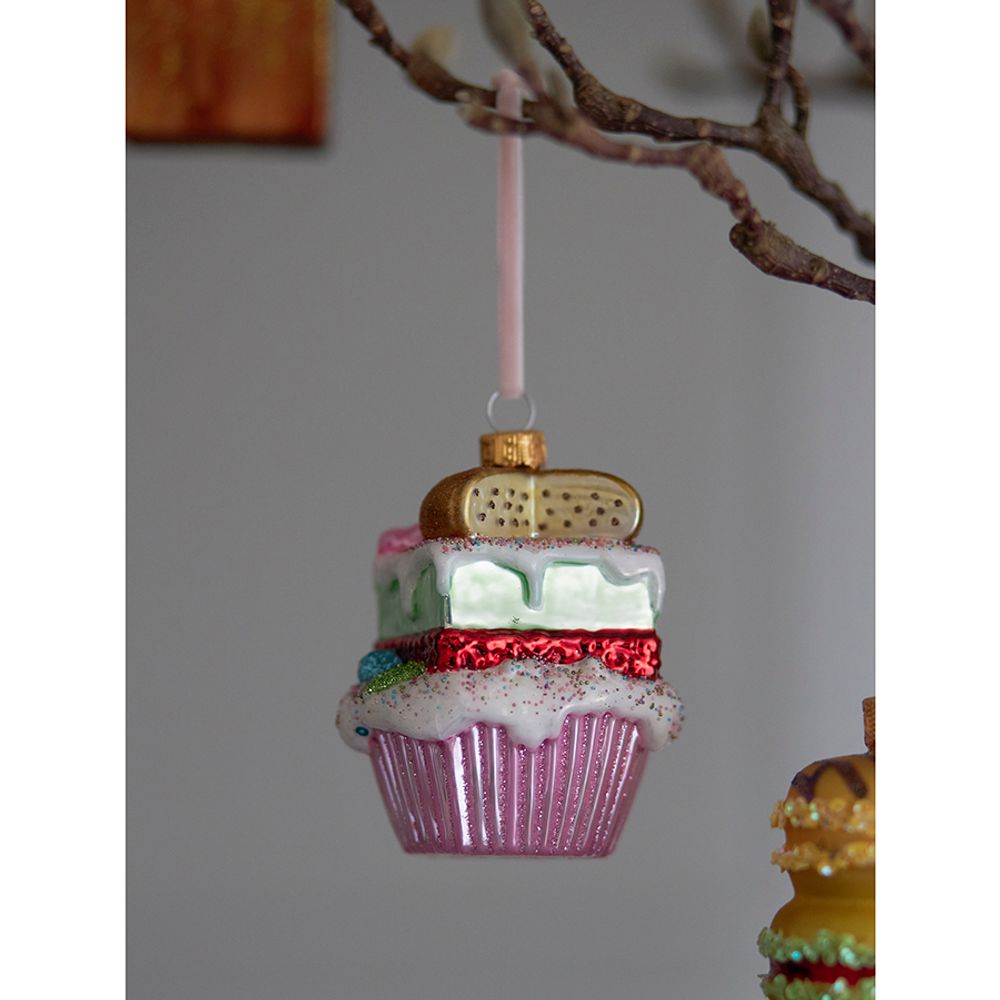 Набор ёлочных украшений Glimmer selection из коллекции New Year Essential, 5 шт.