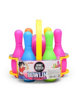 Игровой набор Набор Боулинг (6 кеглей, 1 шар) 9606