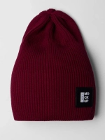 Красная шапка детская бини на осень