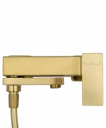 Смеситель для ванны с душем WONZON & WOGHAND CUBE 2.0 WW-88037068-BG брашированное золото