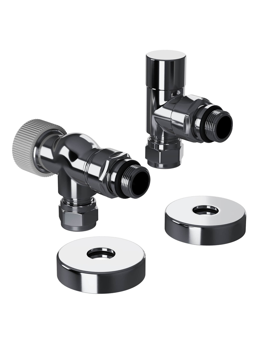 Набор термостатический осевой Royal Thermo Design Pro 15мм М30х1,5 (Хром)