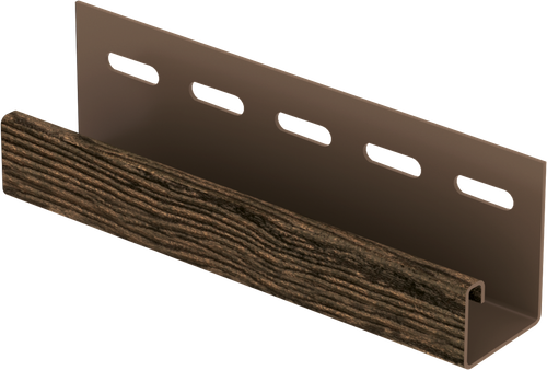 Джей планка Ю-Пласт Hokla Щепа Каштановый 3050мм