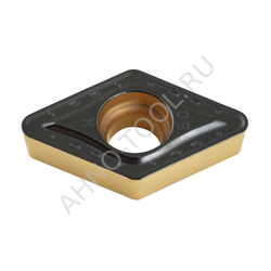 Пластина твердосплавная ISO DCMT070208-PMA ACP20E AHNO по стали, получистовая