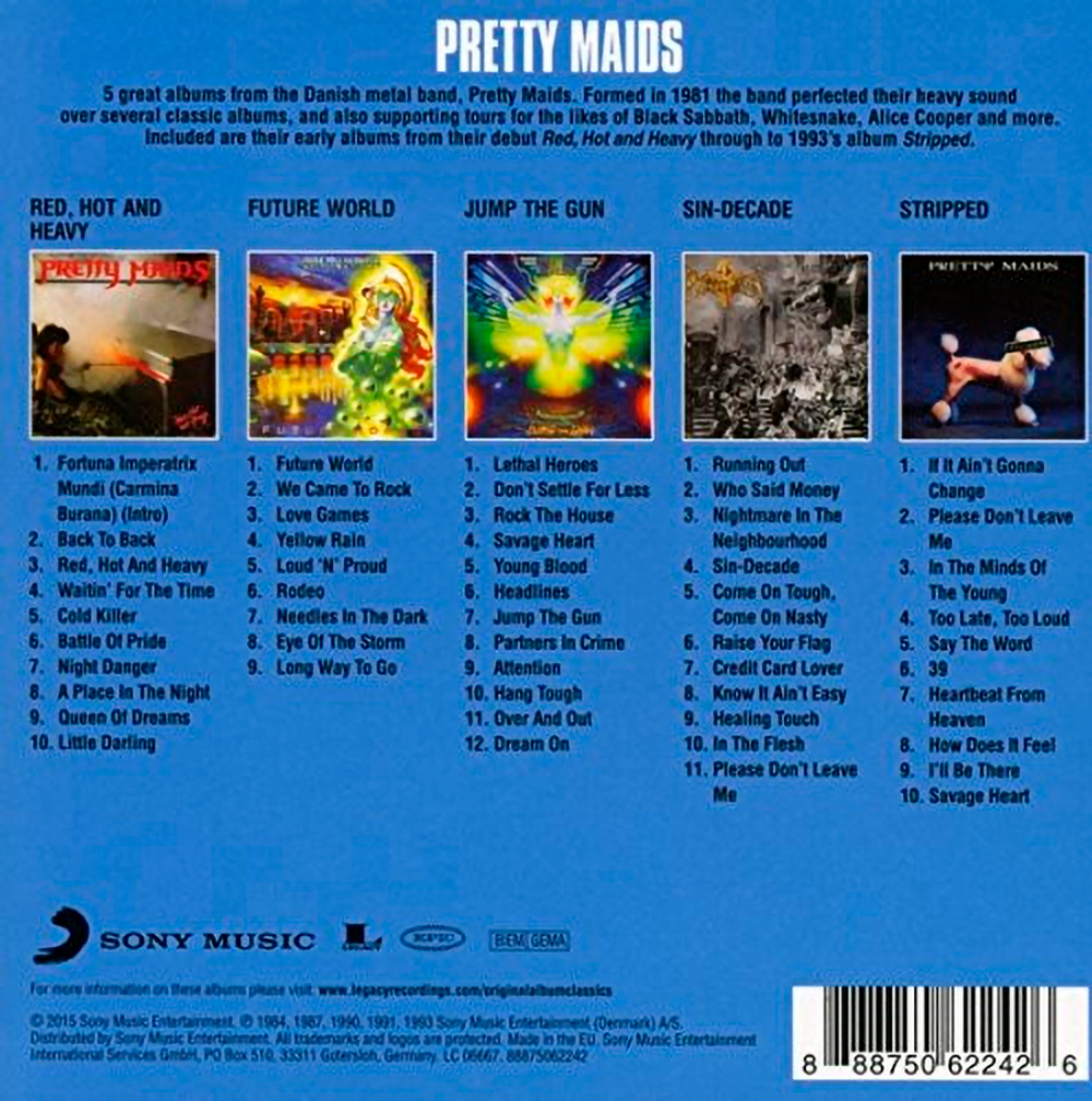 Pretty Maids / Original Album Classics (5CD)