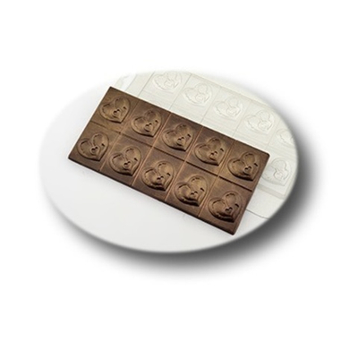 Форма для шоколада ОН И ОНА, пластик