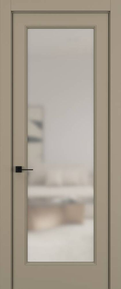Дверь 01V ELEGANT Матовый Серо-бежевый