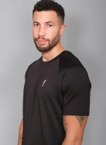 Мужская футболка RS Prime Mesh Tee Black/White (242M010999/000)