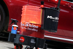 Навесной органайзер для ведра MaxShine, красный