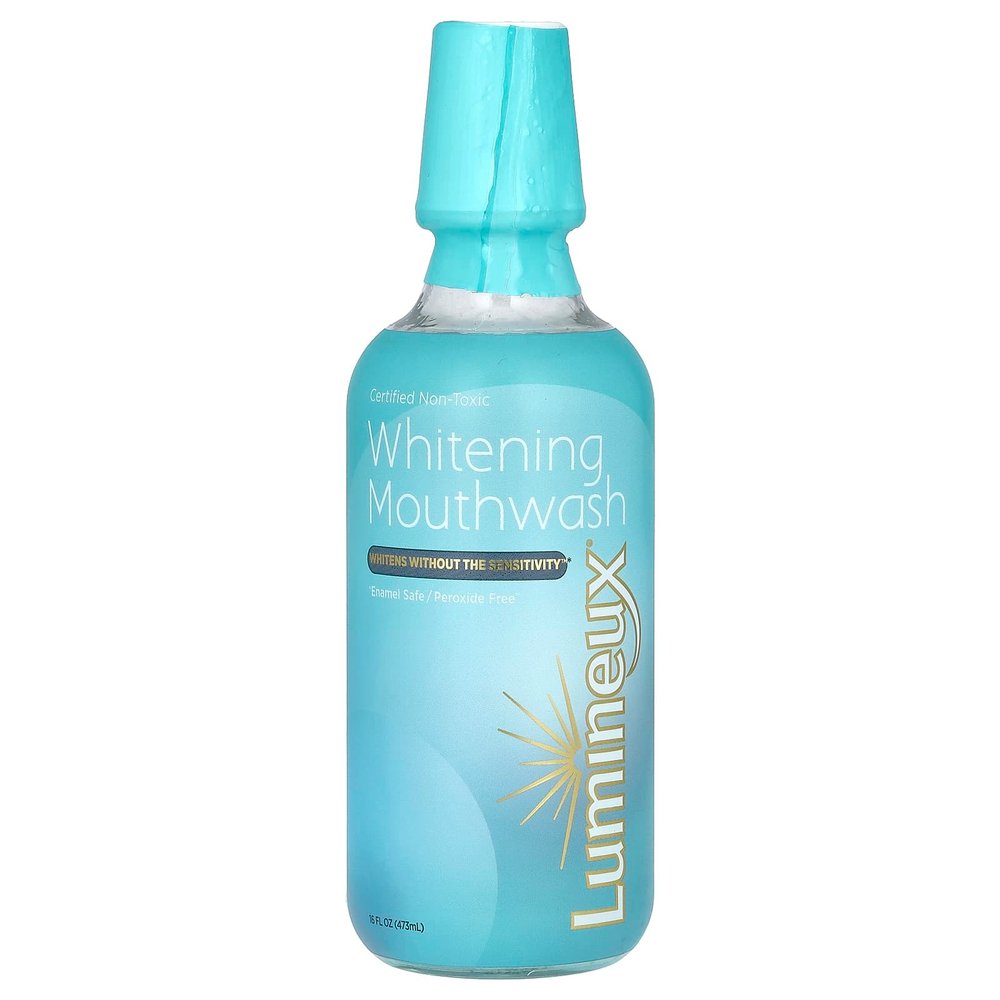 Lumineux Oral Essentials, сертифицированный нетоксичный отбеливающий ополаскиватель для рта, 473 мл (16 жидк. унций)