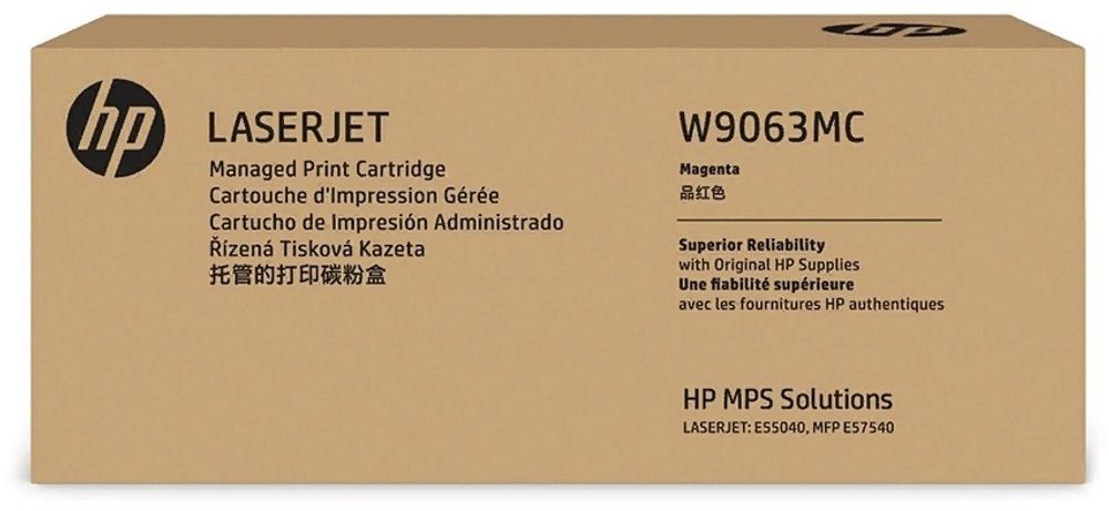 Картриджи HP Europe W9063MC пурпурный