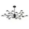 8117/18 COMFI LN25 195 черный, металл Люстра LED GX53 18*7W 220V TORINA
