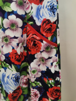 Платье П-012/крупныерозы