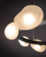 Люстра 5055P/D910 black/white