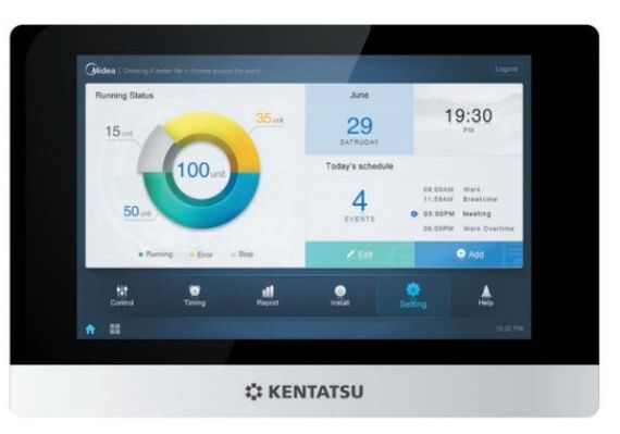 Наружный блок VRF системы Kentatsu KURA400HZAN3 — (2)