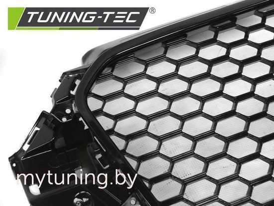 Решетка радиатора RS3 STYLE GLOSSY BLACK для Audi A3 V8