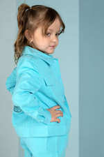 Комплект джинсовый для девочки 2-8 лет Fleur de Vie