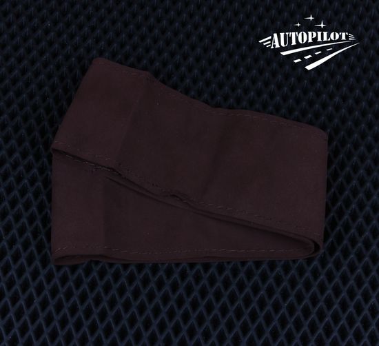 Оплетка на руль из алькантары со шнуровкой, (диаметр руля 37-39 см)