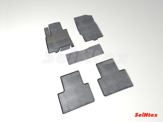 Резиновые коврики в салон Infiniti QX50 I рестайлинг (2015-2018) "Сетка"