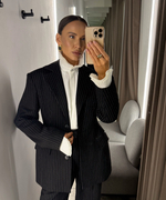 Серьги с черным ониксом