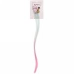 Зажим для волос с нейлоном 1шт детские»Show- Котик», микс 4 цвета, 35 см