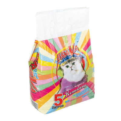 БРАВА наполнитель 5л Мадам Кошкина д/длин.кошек