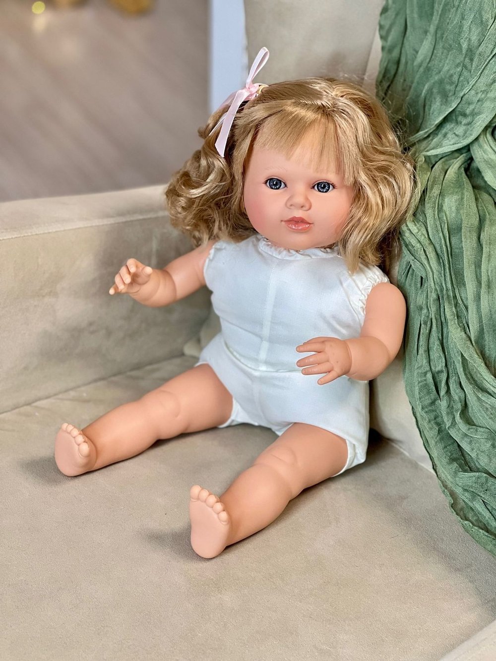 Кукла Berbesa мягконабивная 52см Carla (7218S)