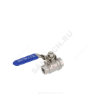 Кран шаровой нерж SS304 4011H Ду 32 Ру63 ВР L=81мм полнопроходной Benarmo