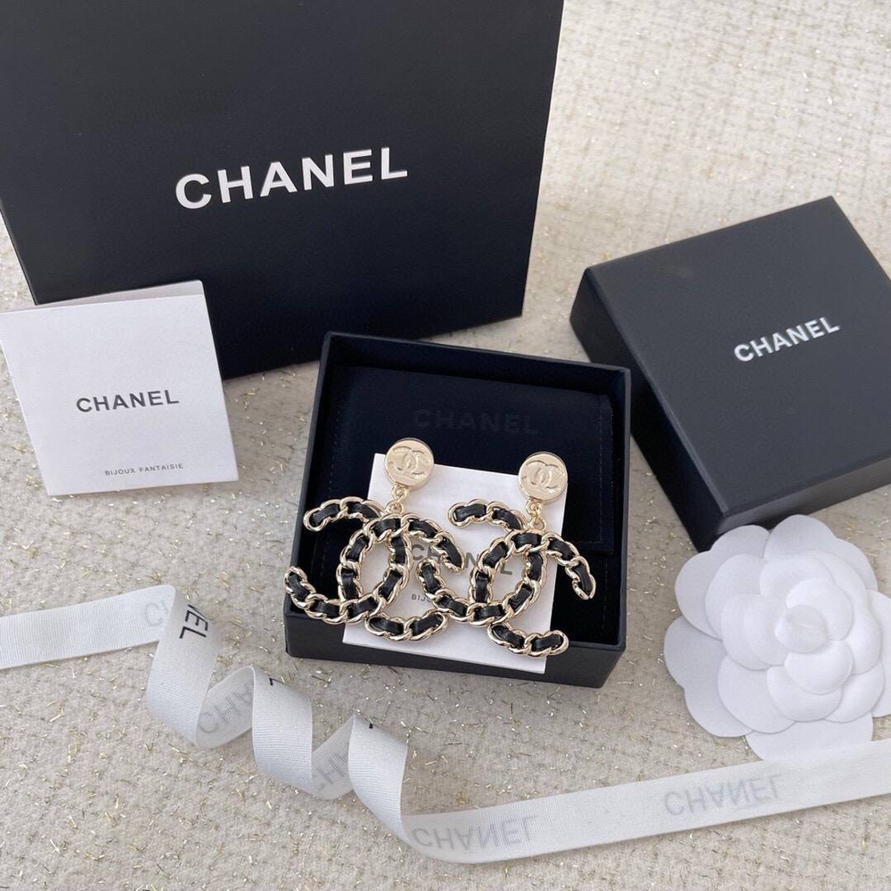 Серьги CHANEL