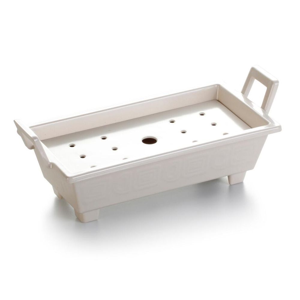 Блюдо для подачи 34,8*15,9*12,7, см прямоуг. White пластик меламин P.L. Proff Cuisine